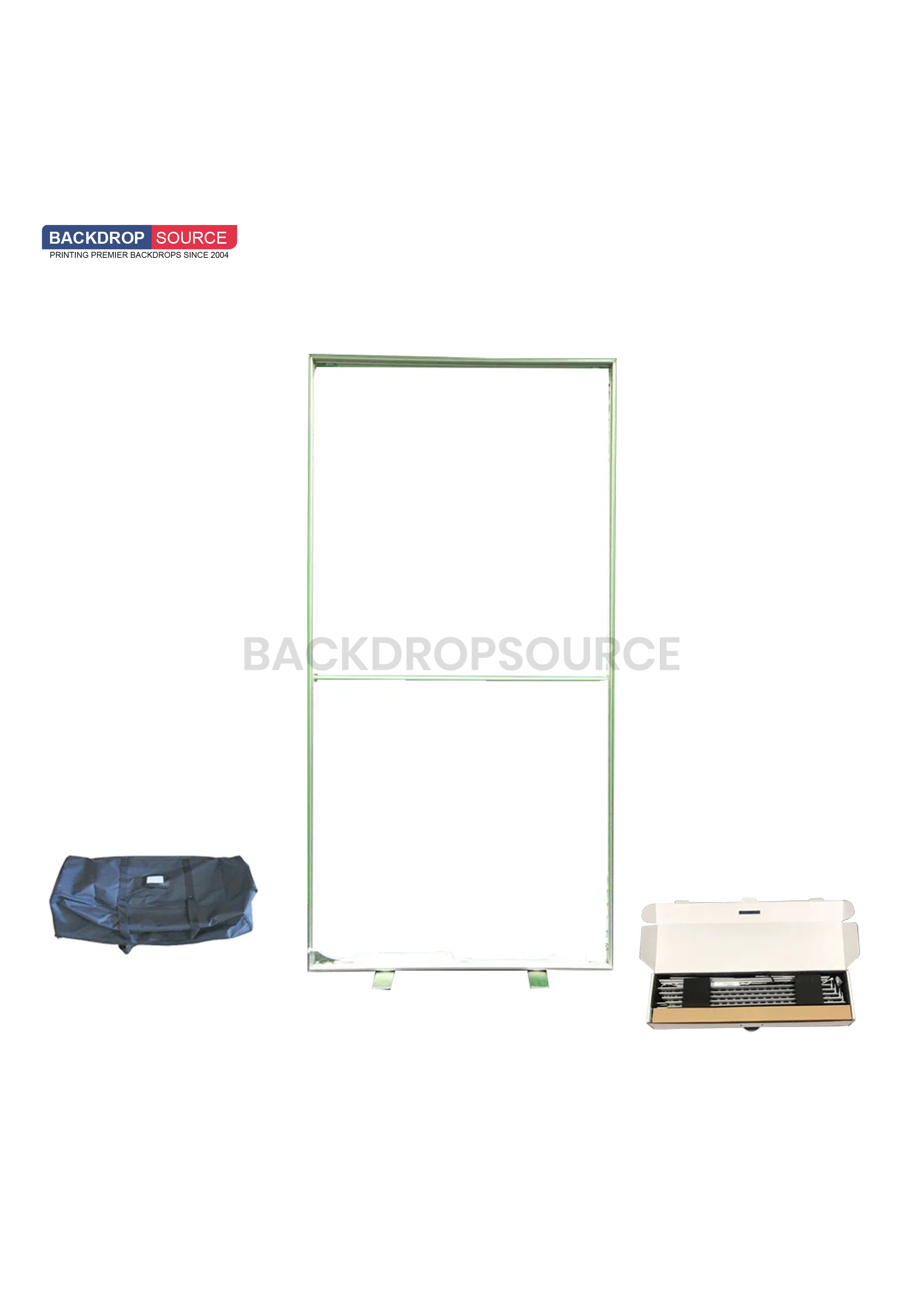 Pared multimedia de tela SEG - 3,2 pies x 6,5 pies