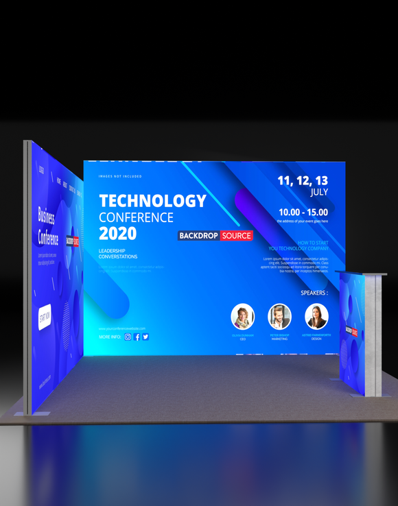 Kit de exhibición modular de caja de luz SEG - Modelo 8