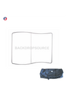 S Shape Wave Tension Fabric Media Wall