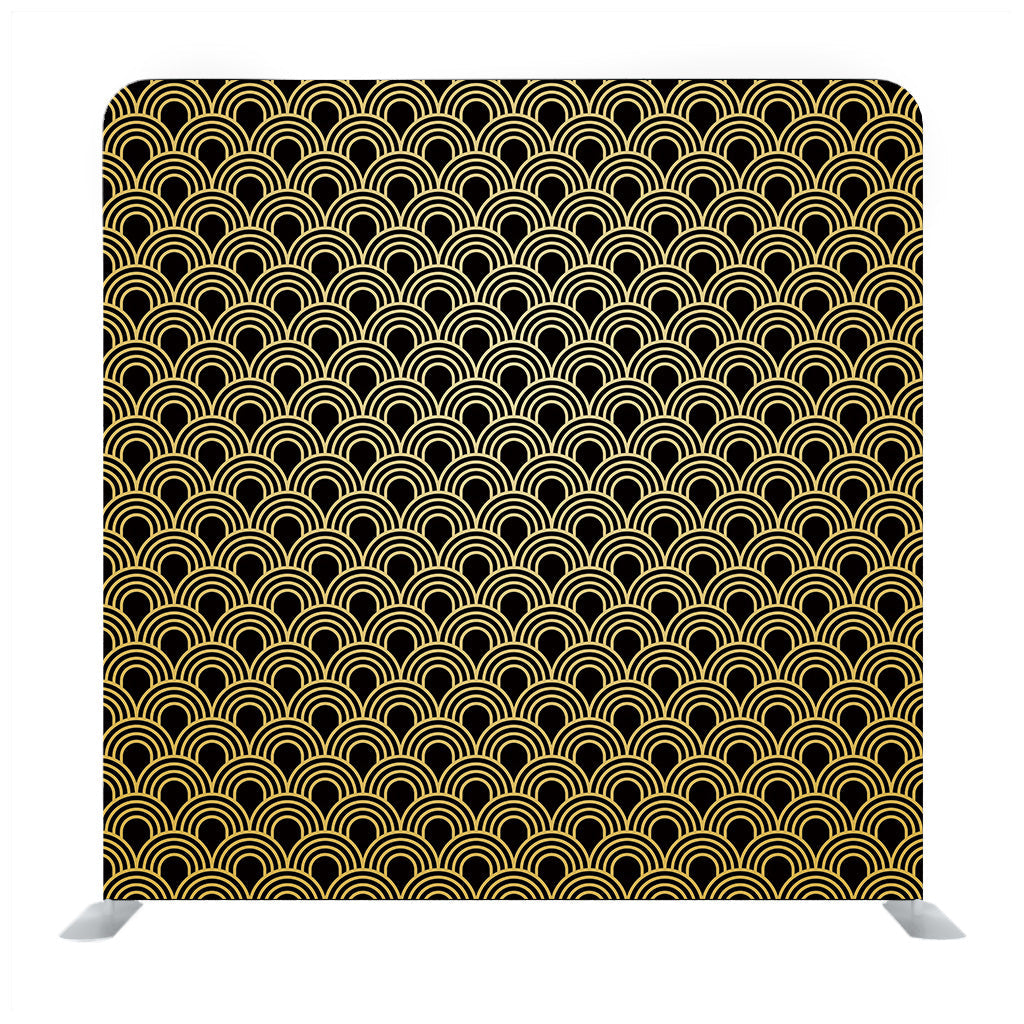 Seamless Japanese Wave Pattern in Vector Media Wall - Backdropsource
