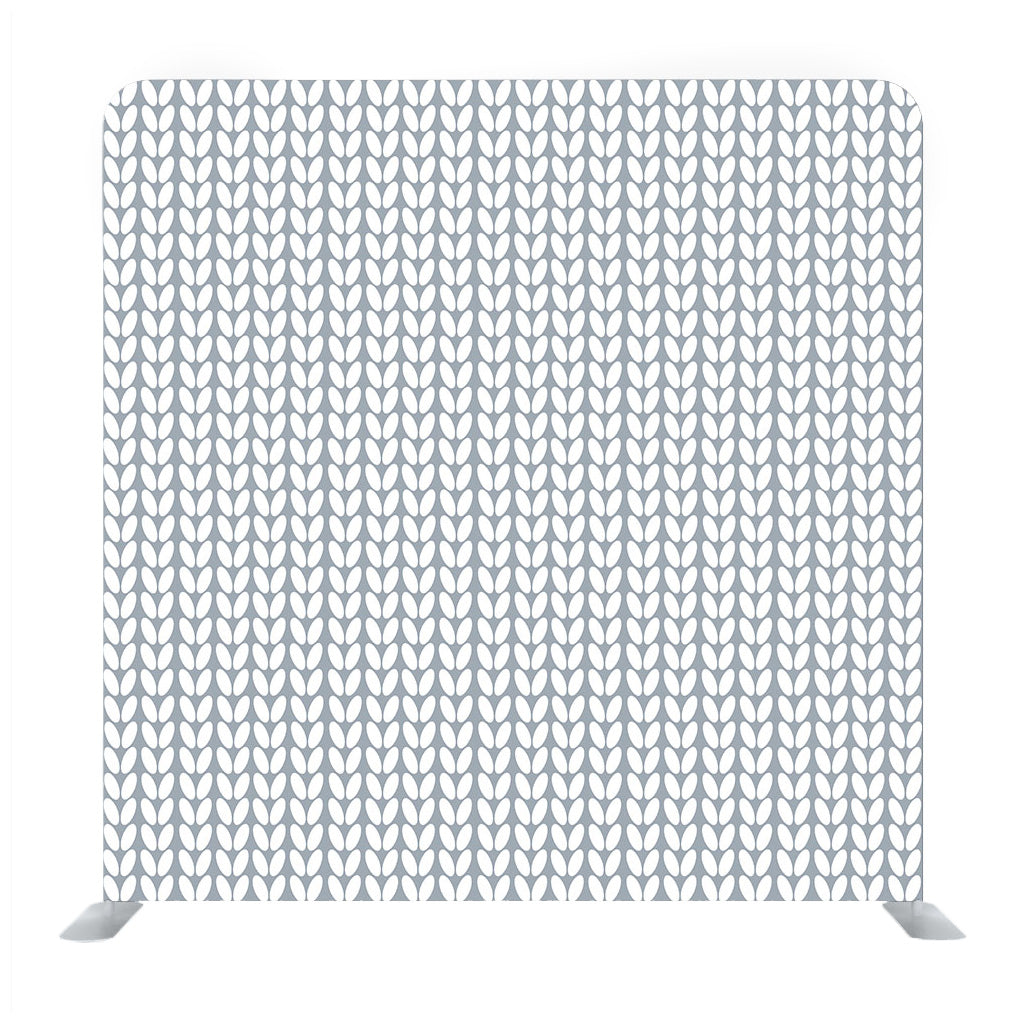 Seamless Knitted Hand Drawn Background Media Wall - Backdropsource