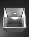 SEG Popup - Vitrina interior con anillo LED empotrado