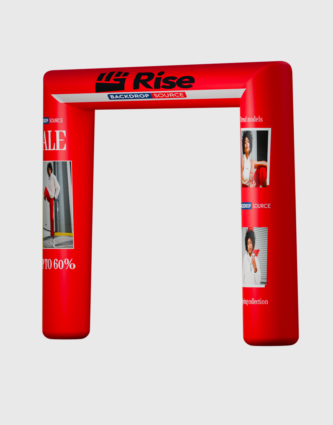 Arco cuadrado inflable