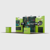 Portable Exhibit Display 20ft x 10ft - Model 6