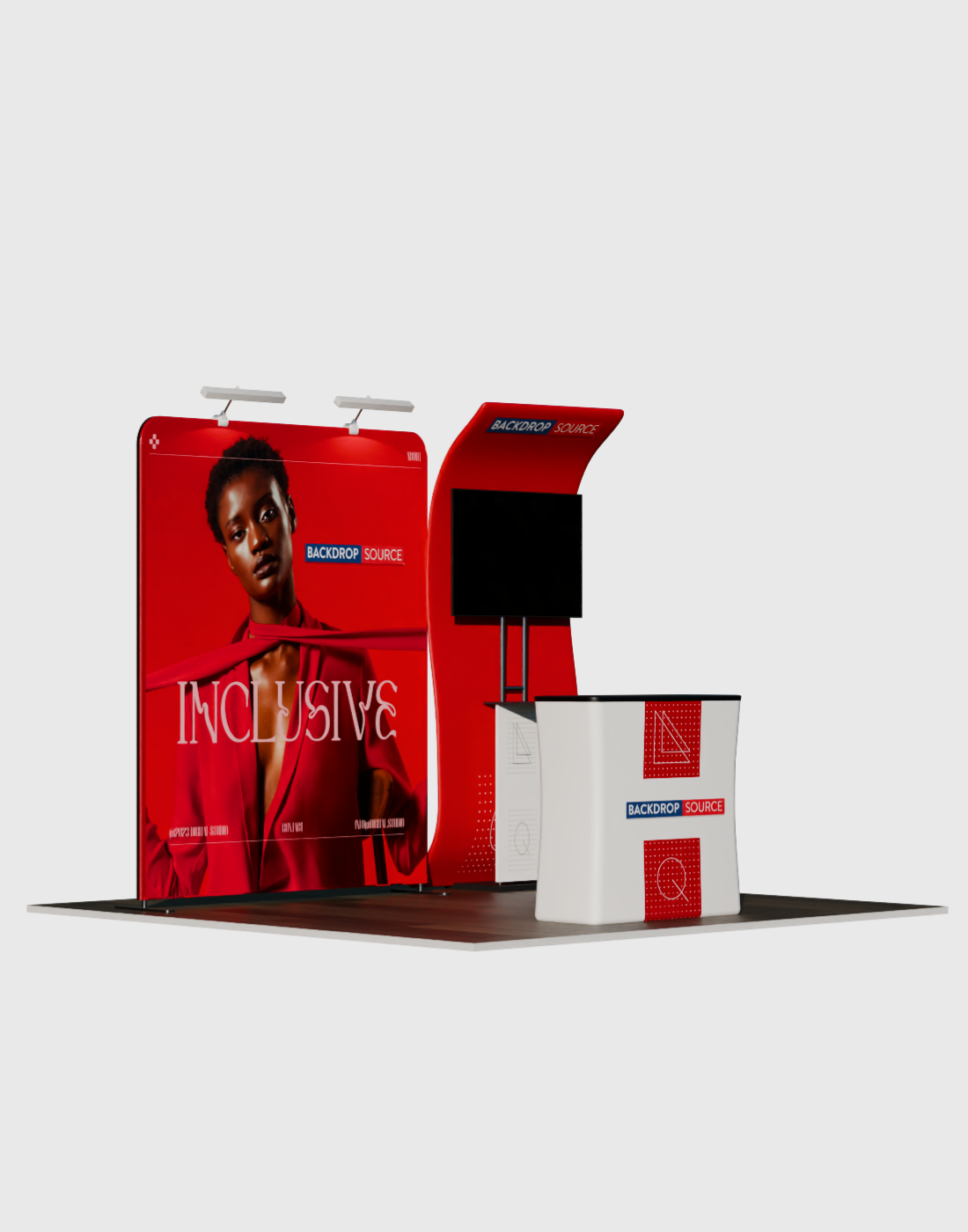 Portable Exhibit Display 10ft x 10ft - Model 10