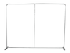 White hand drawn tiny hearts pattern media wall - Backdropsource