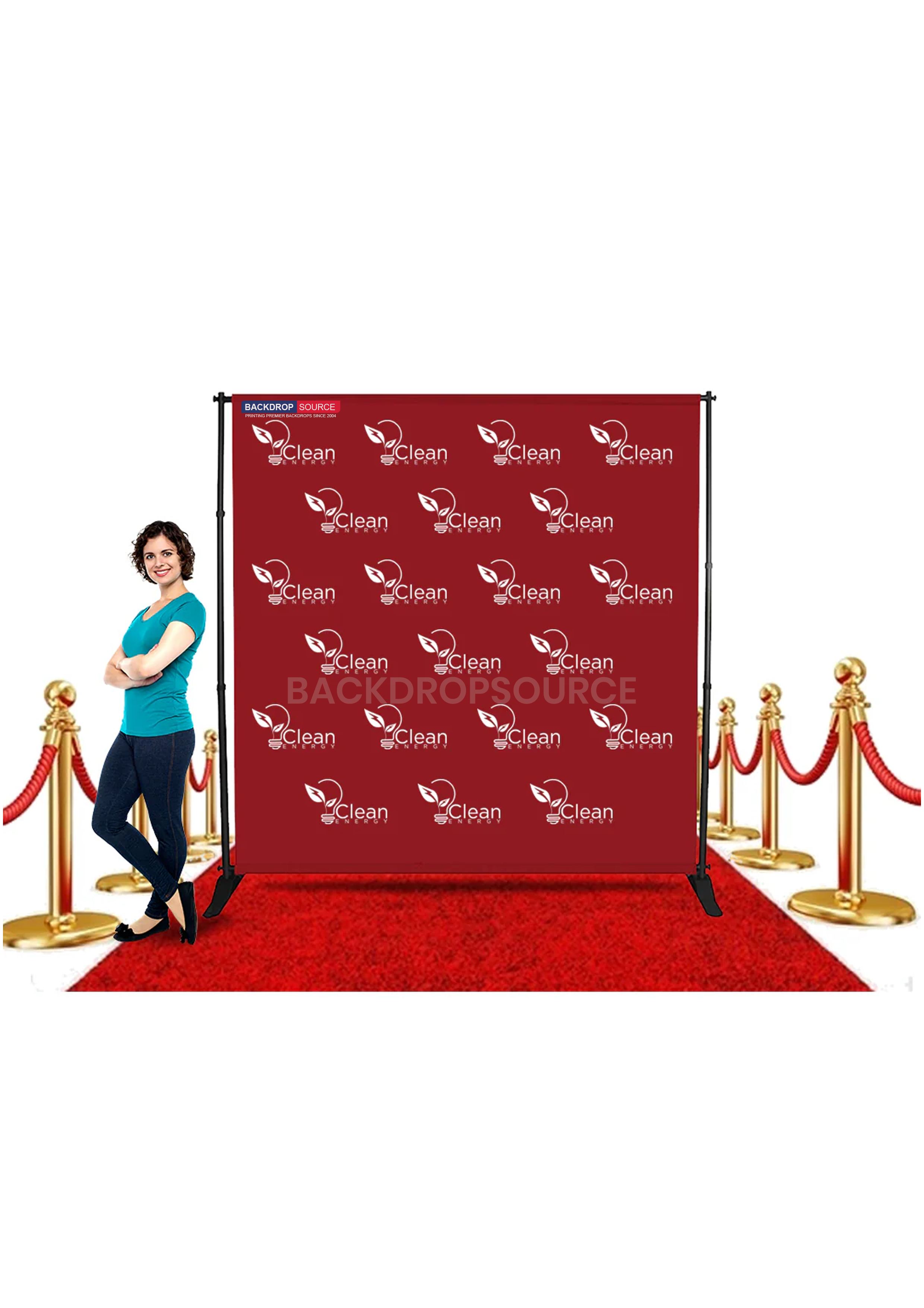 Fondos de pared multimedia para eventos de repetición y paso