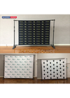 Fondos de pared multimedia para eventos de repetición y paso