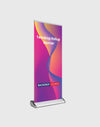 Banner enrollable en forma de lágrima