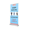 Social Distancing Retractable Banner - 03 - Backdropsource