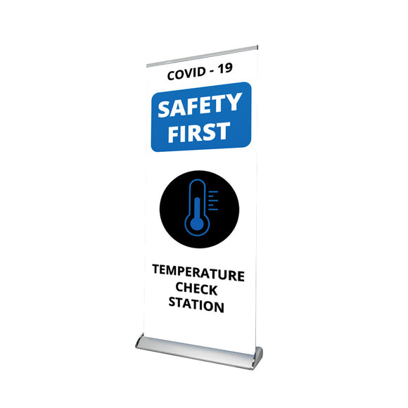 Testing Sign Retractable Banner - 04 - Backdropsource