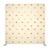 The seamless of cute heart in the white background Media wall - Backdropsource
