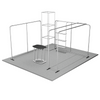 Kits de stand modular de 20 pies x 20 pies - Modelo 01
