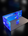 Exhibidor modular de caja de luz SEG de 20 pies para ferias comerciales - Modelo 5