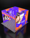 Expositor plegable retroiluminado SEG - Modelo 11