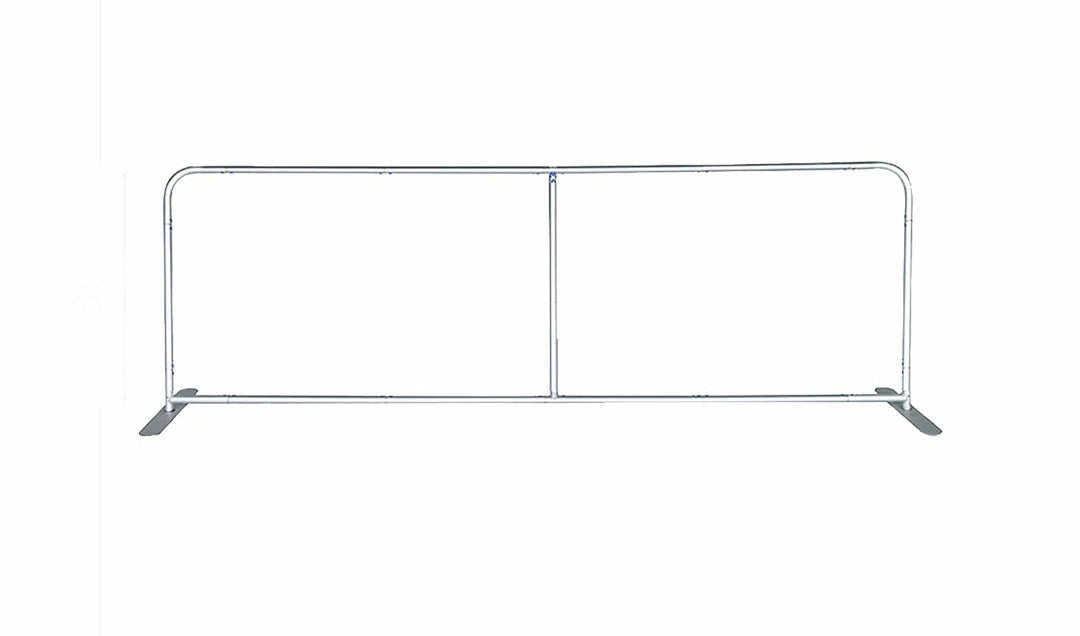Ultimate 10x10 Booth Kit with Backwall, Side Walls, Counter, and Lights - Backdropsource