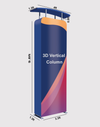 Columna vertical 3D con encabezado