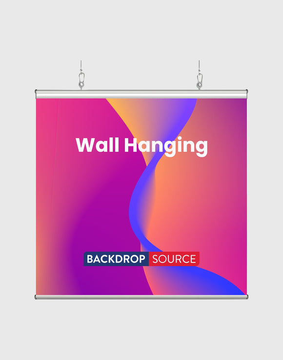 Fondo de pared con abrazaderas (opciones personalizadas)