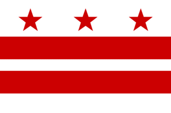 Washington D.C State Flag - Backdropsource