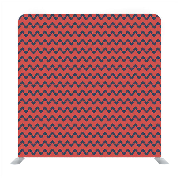 Waves Little Hearts Media Wall - Backdropsource