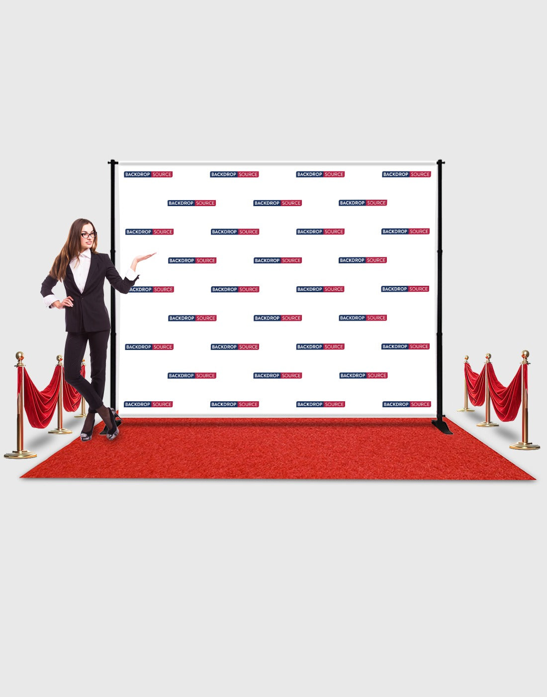 Fondos de pared multimedia para eventos de repetición y paso