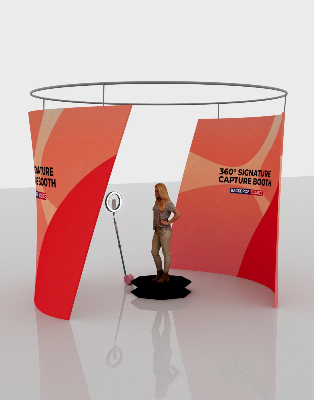 Cabina de captura de firmas de 360°