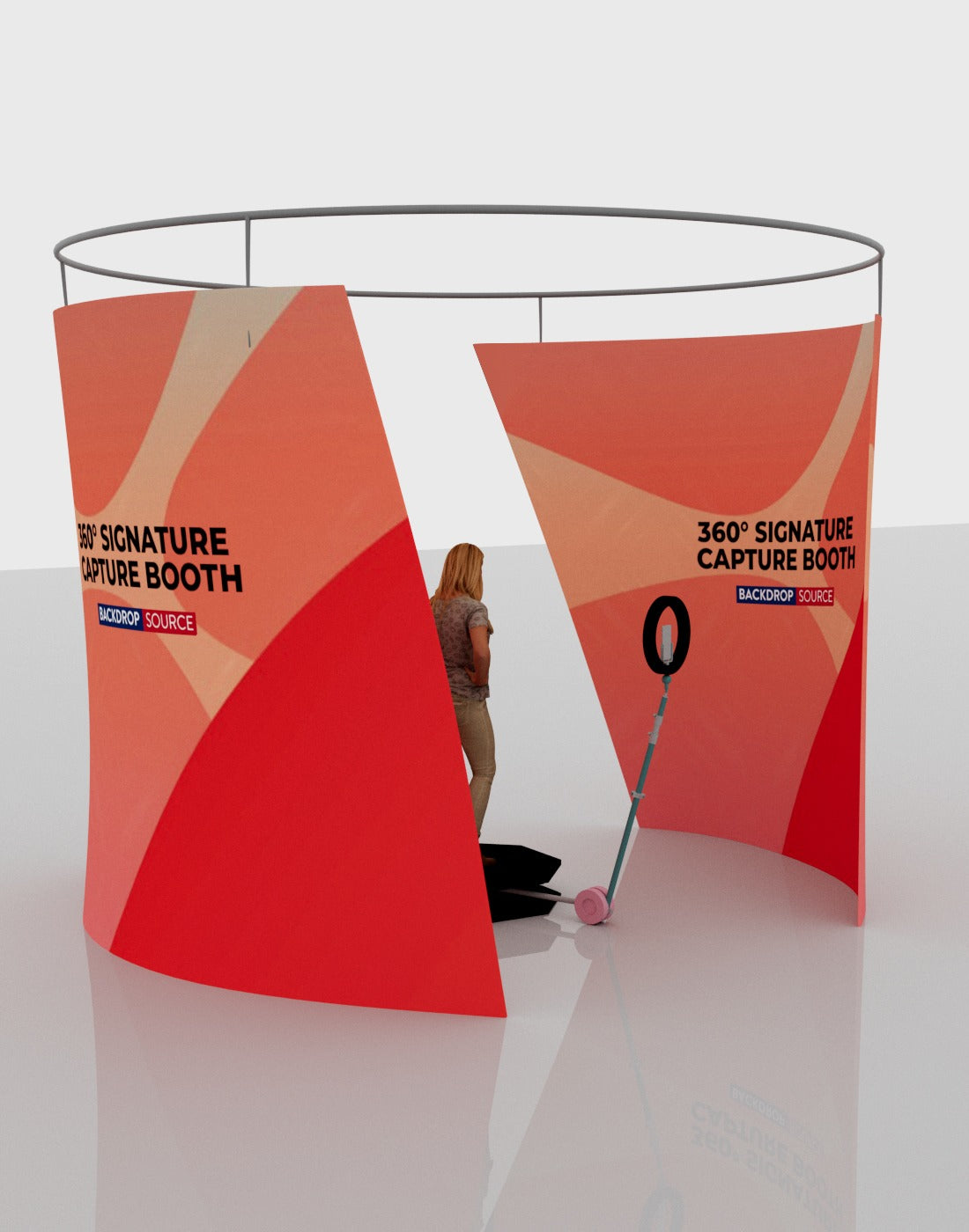 Cabina de captura de firmas de 360°