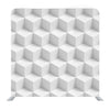 White 3D Building Cubes Media Wall - Backdropsource
