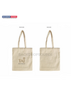 Bolsa de lona de algodón blanca
