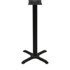 X Cast Iron Bar Table Base (Leg) 40 1/4" Tall (Wooden Top)