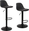 Taburete de bar Younike giratorio de 360 grados