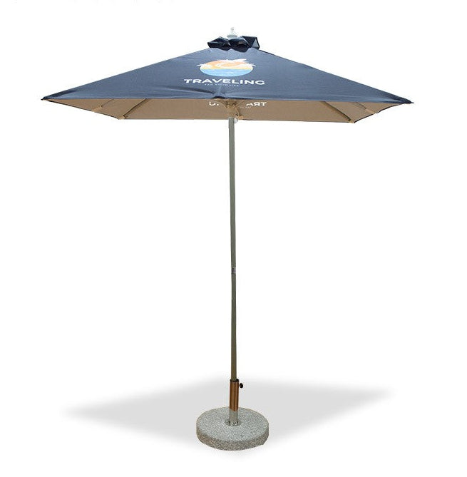 Sombrilla cuadrada para patio – 6,5 pies x 6,5 pies