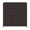 Blinking Hearts In Black Background Media Wall - Backdropsource