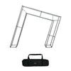 3D Fabric Slanted Arch Display Wall