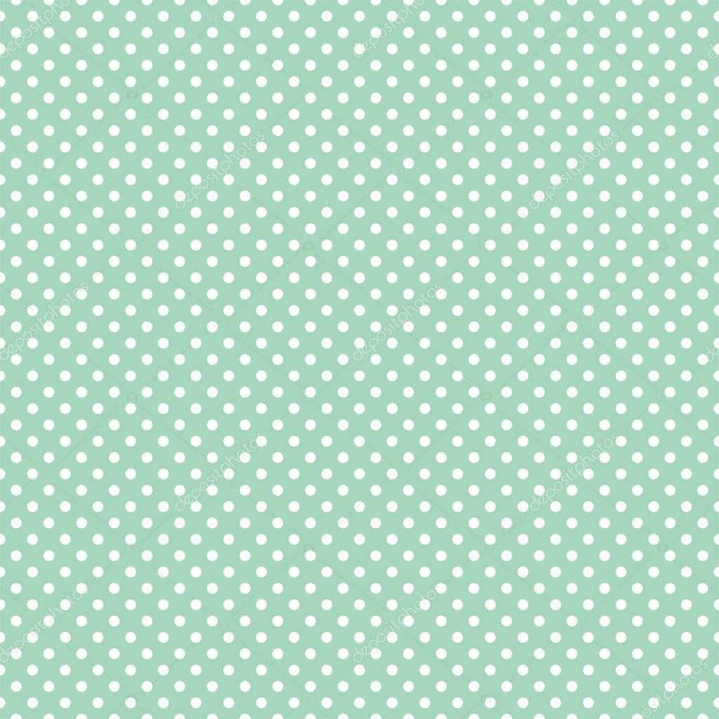 Mini Polka Dots on Mint Green Print Photography Backdrop