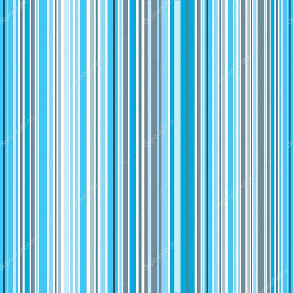 Verticle Blue Pattern Stripe Print Photography Backdrop
