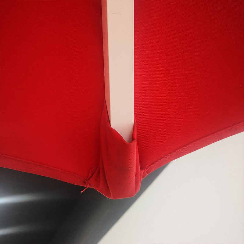 Sombrillas cuadradas de mercado: 3 m x 3 m