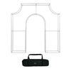 3D Fabric Triumphal Arch Backdrop