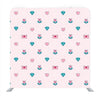 Geometric Pattern With Hearts And Diamonds Background Media Wall - Backdropsource