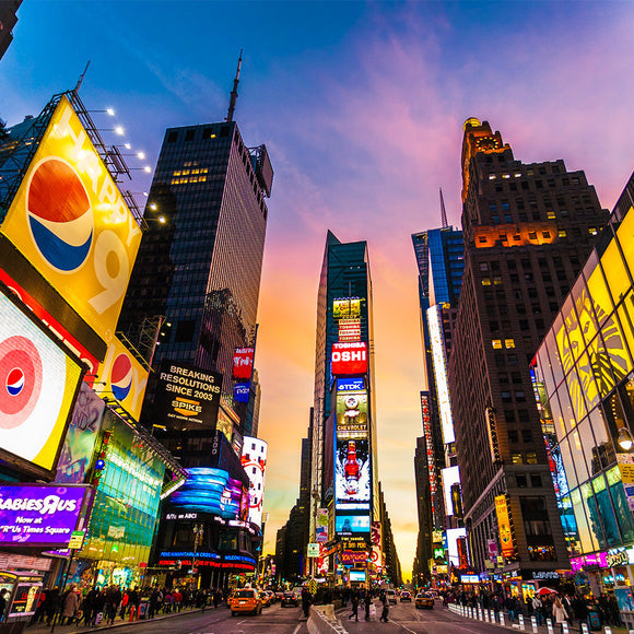 Iconic Street of New York City Backdrop - Backdropsource
