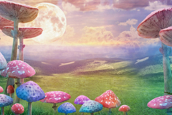 Illustration of The Fairy Tale Alice in Wonderland - Backdropsource