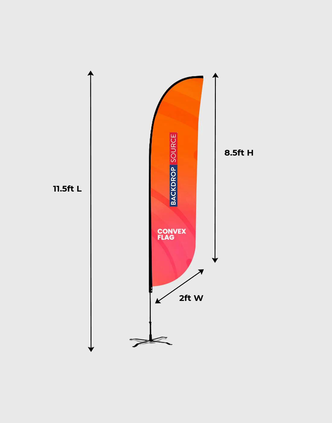 Feather Flag-Convex