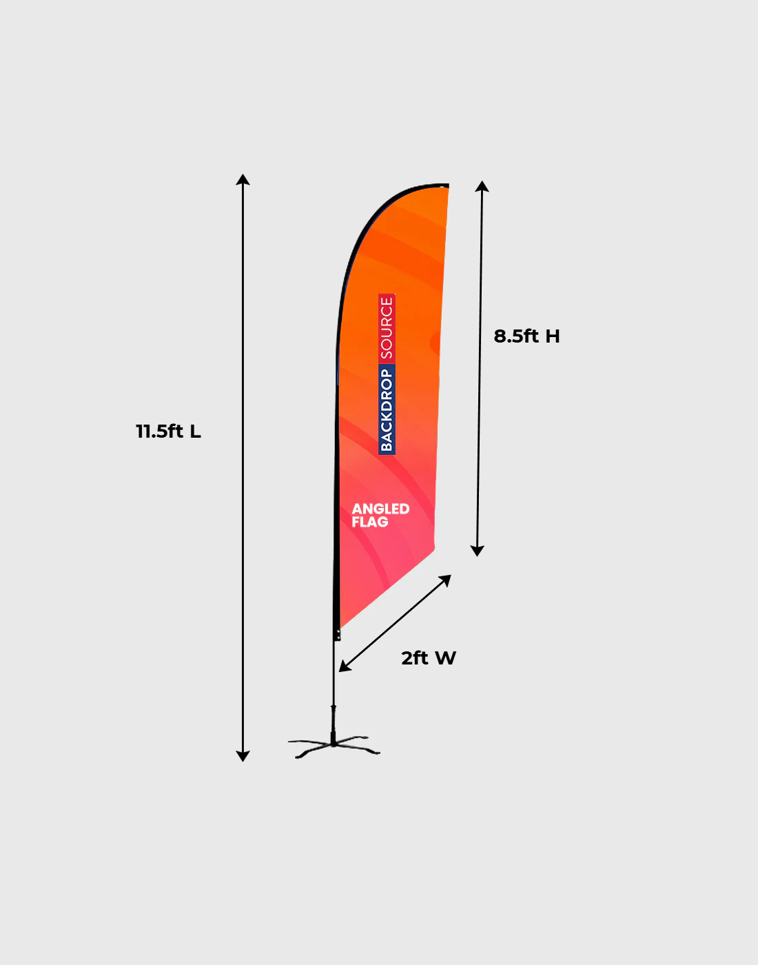 Feather Flag-Angled