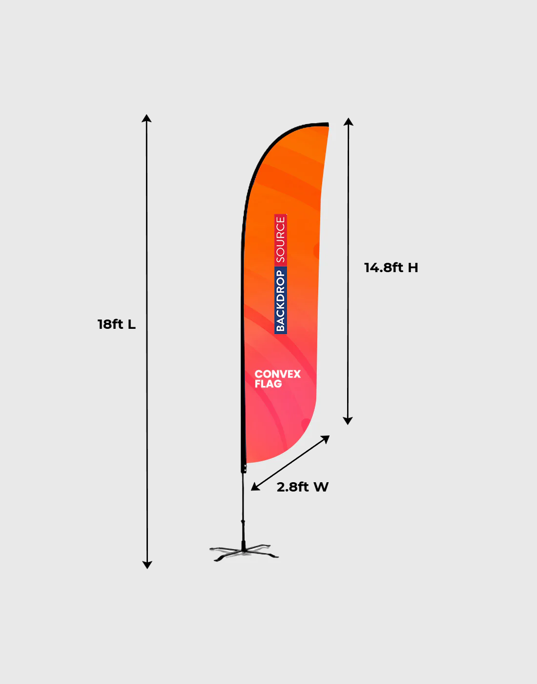 Feather Flag-Convex