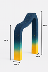 3D Fabric Curved Wave Arch Backdrop