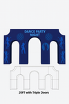 3D Fabric Triumphal Arch Backdrop