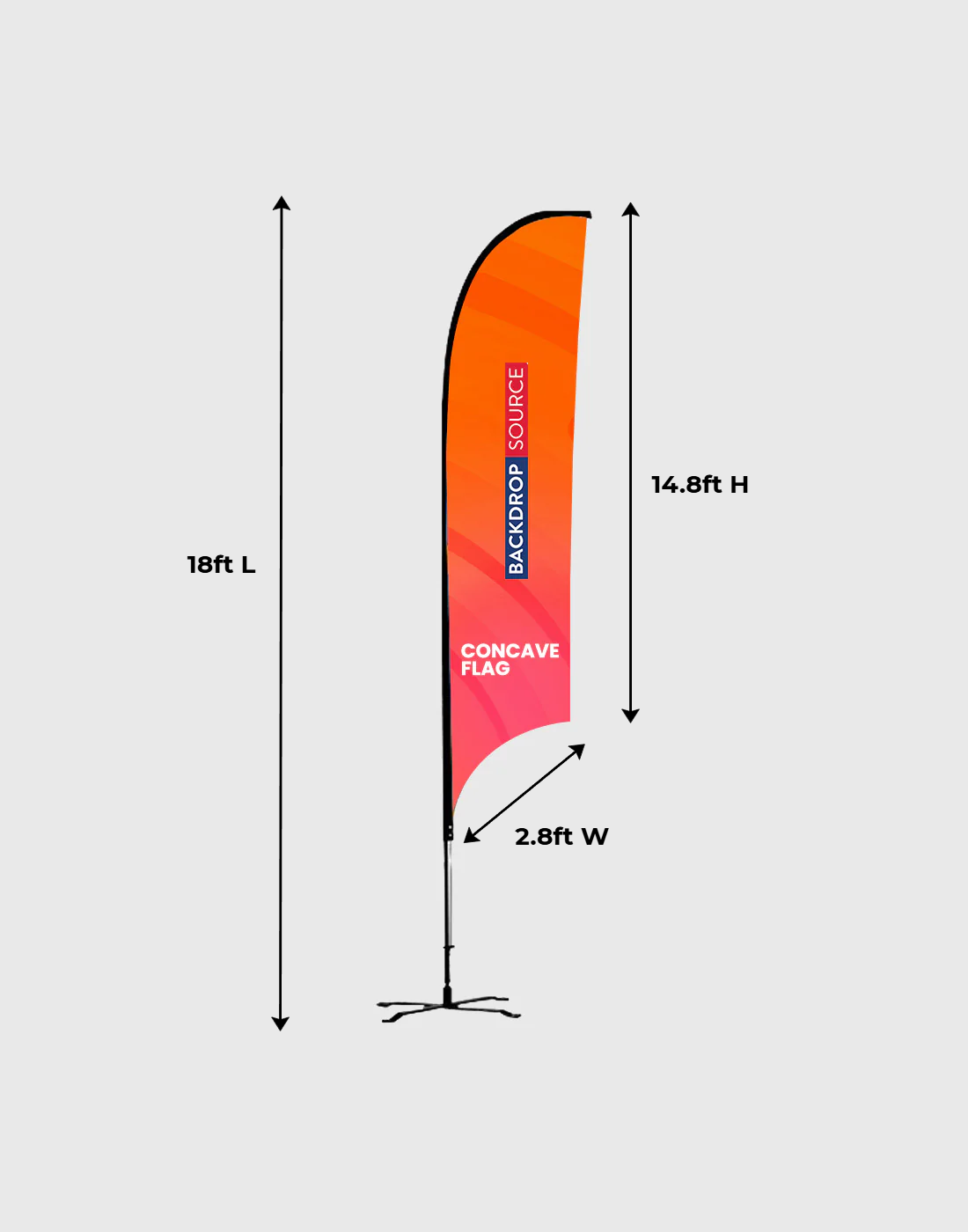 Feather Flag-Concave