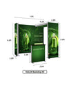 Exhibidor modular de caja de luz SEG de 3 metros para ferias comerciales - Modelo 3