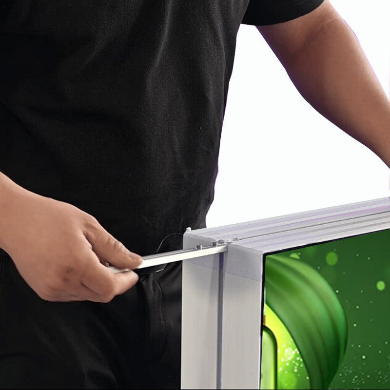 Exhibidor modular de caja de luz SEG de 3 metros para ferias comerciales - Modelo 3