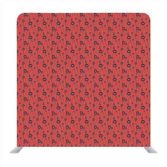 Little Black Hearts Media Wall - Backdropsource